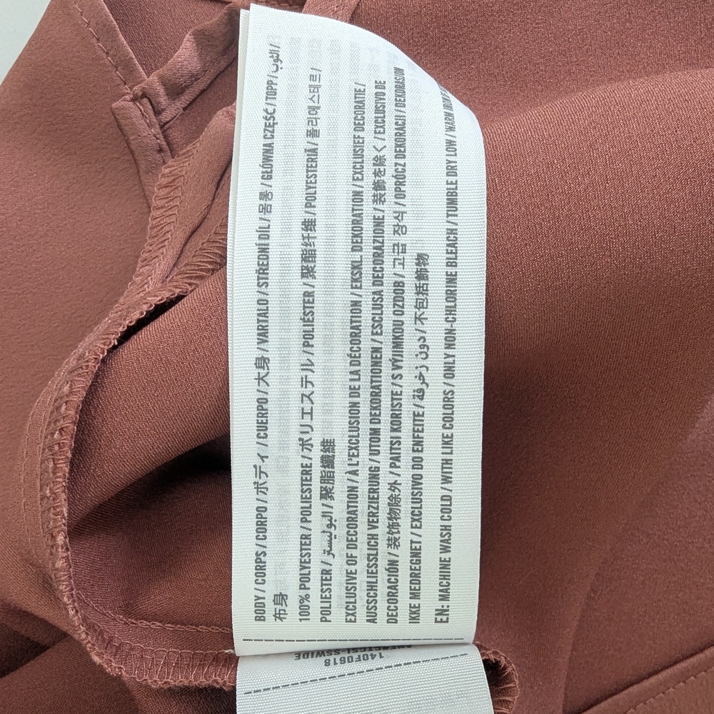 Abercrombie & Fitch Dusty Rose Lace Satin Cami - Picture 6 of 6